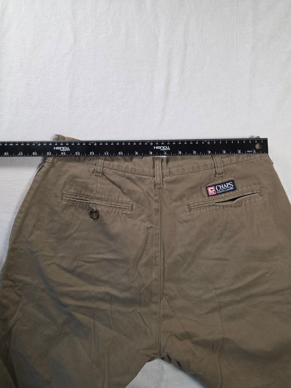 Chaps Ralph Lauren Cotton Chinos Khaki Mens 32